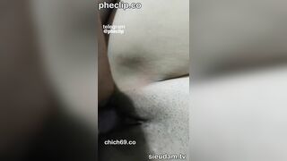 Nghịch lồn thâm của con Bạn r djt nhau Lồn khít làm e nó khóc