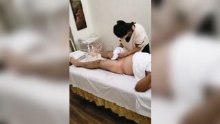 Đi masage gặp được chị mb thích bú mút liếm náp con cặc bắn tinh đầy mồm