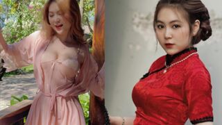 Clip Hot Trân Trần Live Khoe Ngực Lộ Khe Bướm