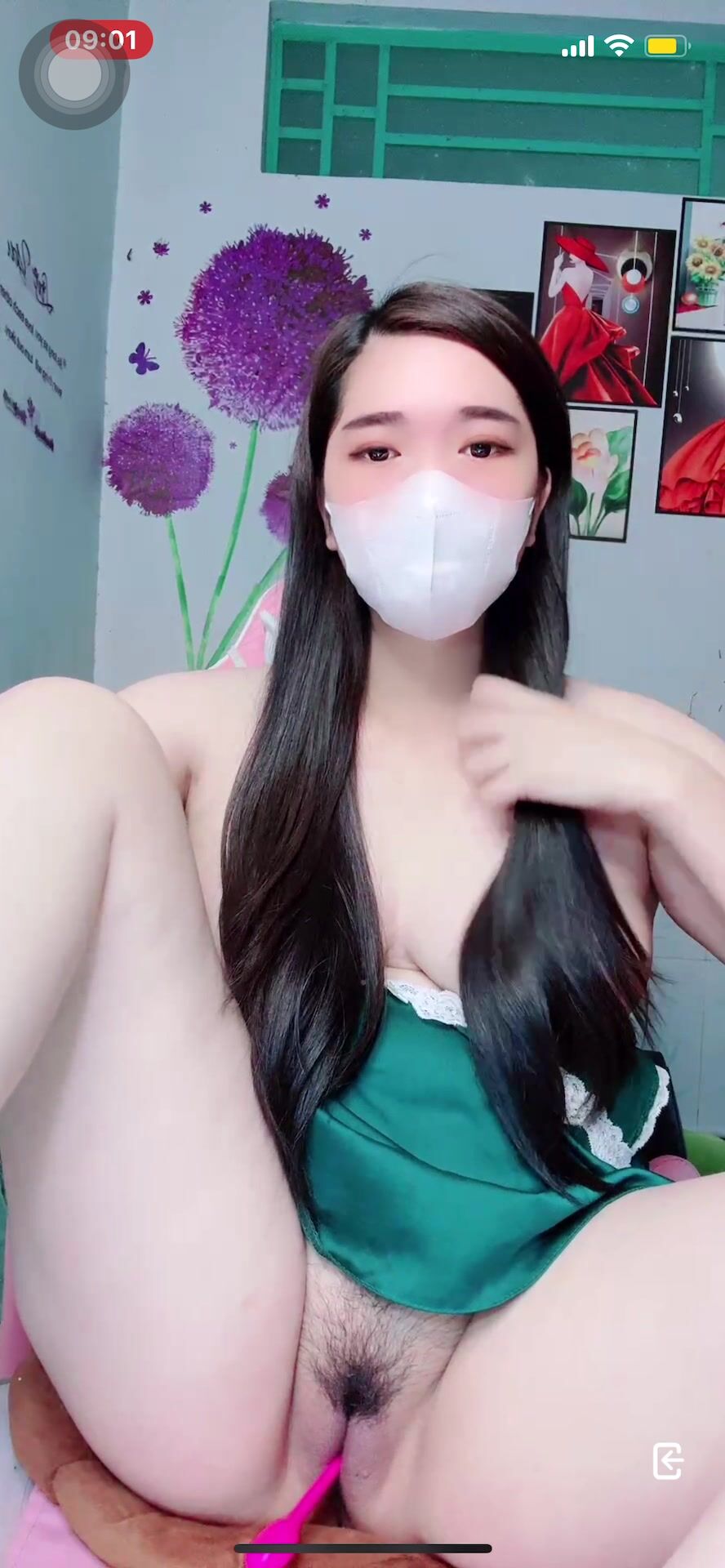 Ngắm em múp thủ dâm qua live 5