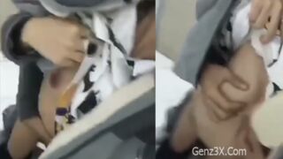 Clip Hot Bảo Vệ Hấp Diêm Giáo Viên Trong Nhà Vệ Sinh