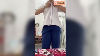 Vừa học về, E gái trg Y dược đã Cởi đồ móc lồn gửi bạn trai