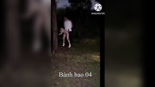 Chồng biến thái cho người lạ đụ vợ ở công viên