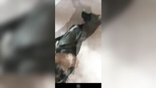 Cặc to đụ chó cái đen