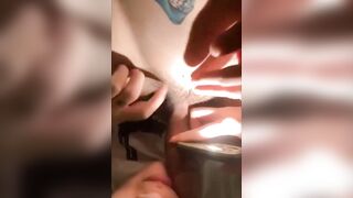 E Học sinh xăm Kín Lưng Bật Flash Bú cu bạn trai djt sướng vl