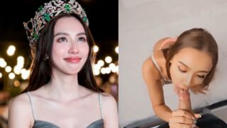 Clip Hot Hoa Hậu Thuỳ Tiên Thổi Kèn Điệu Nghệ