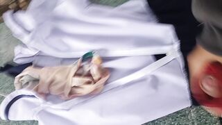 Sục bằng sịp em gái chung trọ bắn lên đồ bé cháu