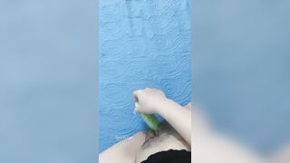E Mỹ Hạnh Nghịch Dưa Chuột lên Đỉnh bắn nước lồn như suối