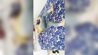 Quay lén vợ chồng công nhân địt nhau trog nhà trọ P1