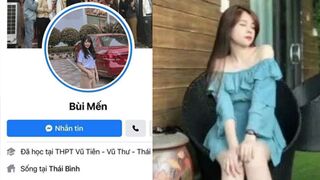 Clip Hot Bùi Mến Nữ Sinh Cấp 3 Thái Bình