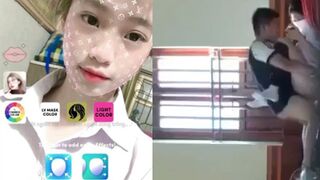Chơi con bạn thân vừa đi học về nhà không có ai