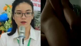 Clip Hot Đỗ Huyền Thy Đại Học Văn Lang Cùng Thầy Giáo
