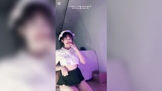 E SgBB 2ka6 Dâm Đãng cosplay Hầu Gái Thủ dâm Djt nhau vs bạn trai