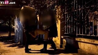 Bắt e Người Yêu Bú cu ở Công Viên bị Phát hiện, Three Some djt tập thể