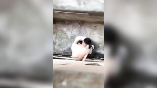 Quay lén, Phát Hiện đôi HS Djt Nhau ở Ngõ rên To vl