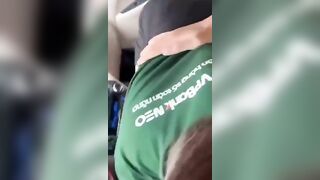 Được Em Nhân Viên Ngân Hàng Phục Vụ Trên Xe