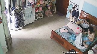 Hack cam thằng em giúp con chị lớp 10 thay đồ p2