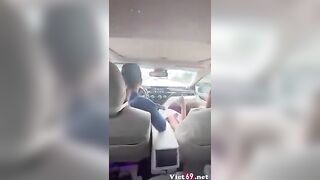 Vãi Lồn, E Khách cho Tài Xế Taxi Djt Tập thể sướng vl ra