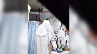 Bác sĩ mông bự vú to quay video cho bênh nhân xem