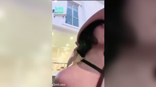 Độc lạ, Rosababyvip Lén Móc lồn thay quần Áo giữa Đường