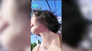 Độc lạ, Rosababyvip Lén Móc lồn thay quần Áo giữa Đường
