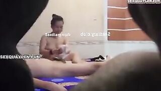 Quay lén, Bác Hàng xóm Sục Cu Cho thg cháu Djt vào lồn To nhiều nước dâm đãng