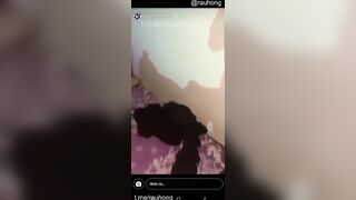 Doggy e rau học sinh cấp 3 mặc đuôi cáo quay video được e up lên tin IG của chính mìn