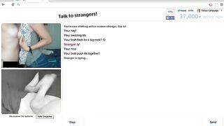 Omegle đôi bạn mê mẩn cu bự người lạ