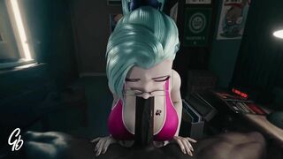 Liên Minh Huyền Thoại ( Vietsub ) - Seraphine K/DA phục vụ cặc Đen trong tháng NNN