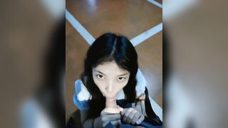 full clip bé sv kính cận nghiện bú cu dáng ngon lồn múp