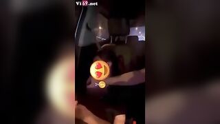Bóp Vú Chị MB say Rượu Trên Taxi, Lén Liếm mút vú mà ko dám djt nhau