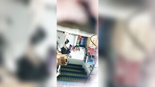 Quay lén e hàng xóm vú bự cùng dãy trọ vừa tắm xog