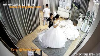 Ql buổi thử váy cưới 2