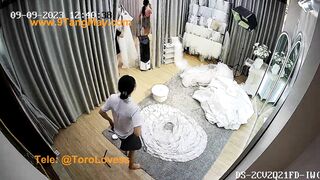 Ql buổi thử váy cưới 2
