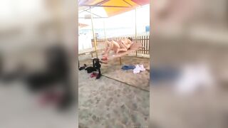 Đụ public bị phá đám và quay phim lại