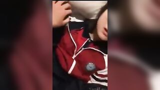 Địt em học sinh cấp 3 đeo kính cận mặt dâm lồn non siêu dâm