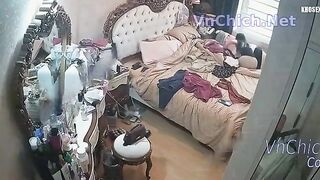 Hack Camera phòng ngủ con đĩ sugar baby bị đại gia chơi rên rỉ dâm loạn cực nứng