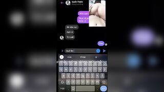 Địt nhau với tình nhân còn call video bắt chồng ở nhà xem