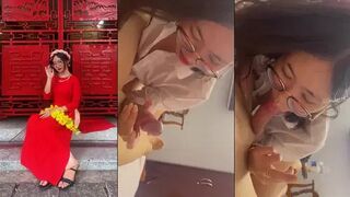Em teen kính cận trong bộ đồ công sở lần nào anh cũng quay mặt em p2