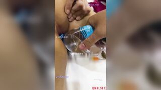 Trói em lại rồi bắt em uống nước bằng lổ đít rồi thông luôn lổ đít làm em rên la oai 2