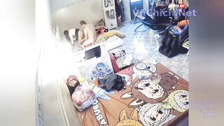 Hack Camera Chồng già đụ úp thìa cô vợ trẻ cực sướng, cưới được cô vợ dâm phải chiều