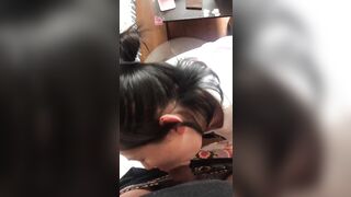 bé ny ngấu nghiến con cu của anh sau chuỗi ngày bị bỏ đói