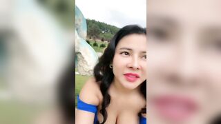 Con đĩ lồn Hà My public mặc bộ đồ thật dâm nứng