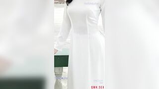 Full Clip Đặng Nhật Linh cô giáo thực tập siêu xinh lộ clip bú cu doggy khẩu dâm