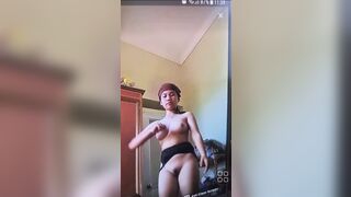 Em gái nhảy Trend TikTok nude cho ny xem
