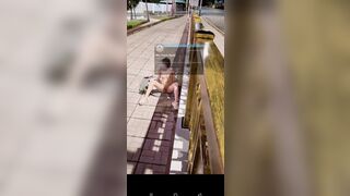 Bắt em public dưới lang cang cầu
