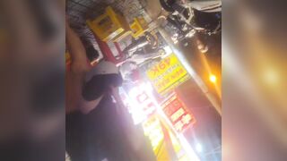[ 40 ] | Quay lén đùi trắng nõn của em gái khi đi ăn với bồ | #2