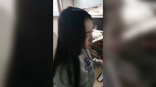 Em học sinh học bú cu vú to bắn tinh vào mồm dâm đãng kích thích