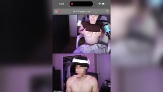 Gạ gẫm teen dâm show vú trên omegle