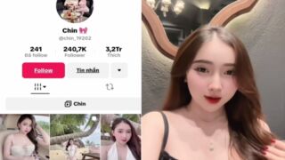 Tiktoker Chin bị chịch há mồm